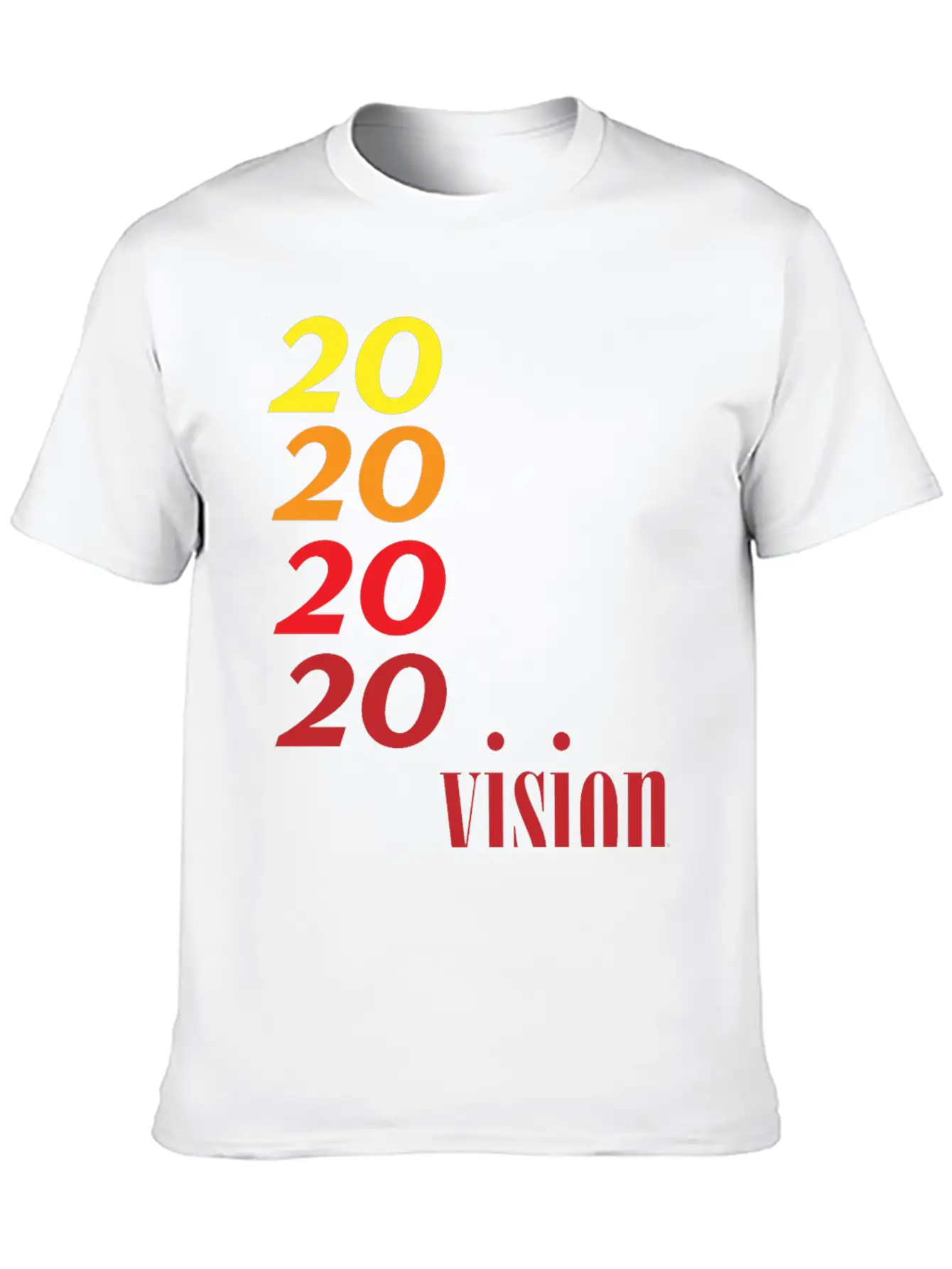 2020vision Basic Graphic T-Shirt ¨C Daily Comfort In Soft Cotton