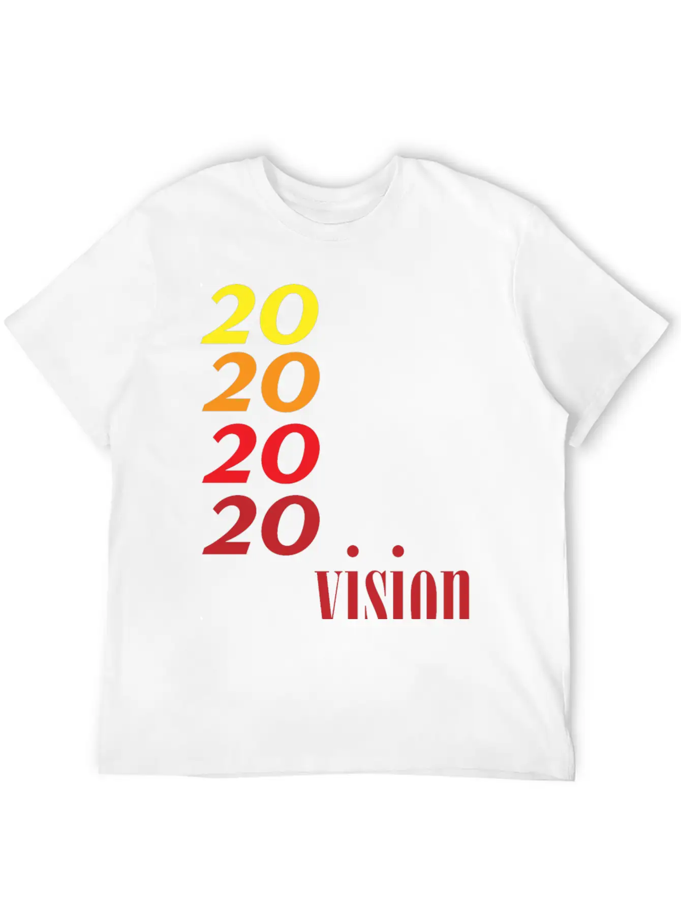 2020vision Basic Graphic T-Shirt ¨C Daily Comfort In Soft Cotton