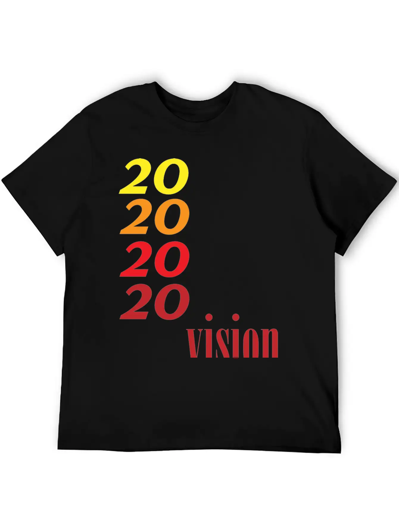 2020vision Basic Graphic T-Shirt ¨C Daily Comfort In Soft Cotton