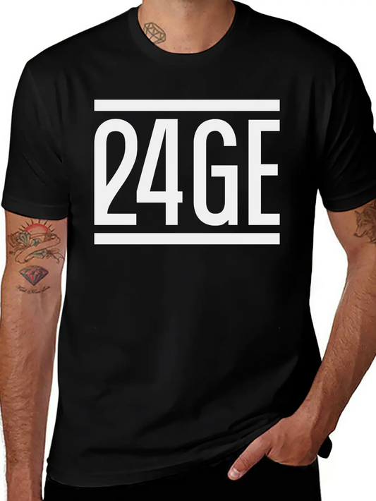 24_rage Unisex Casual T-Shirt ¨C Clean Design For Daily Comfort