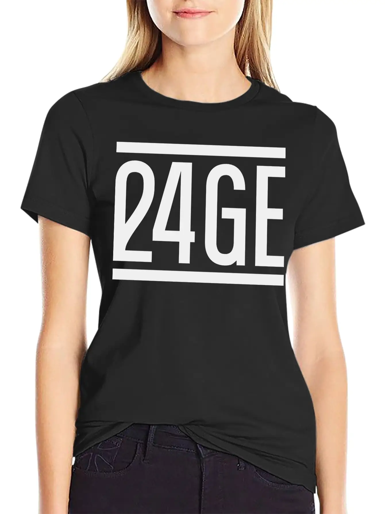 24_rage Unisex Casual T-Shirt ¨C Clean Design For Daily Comfort