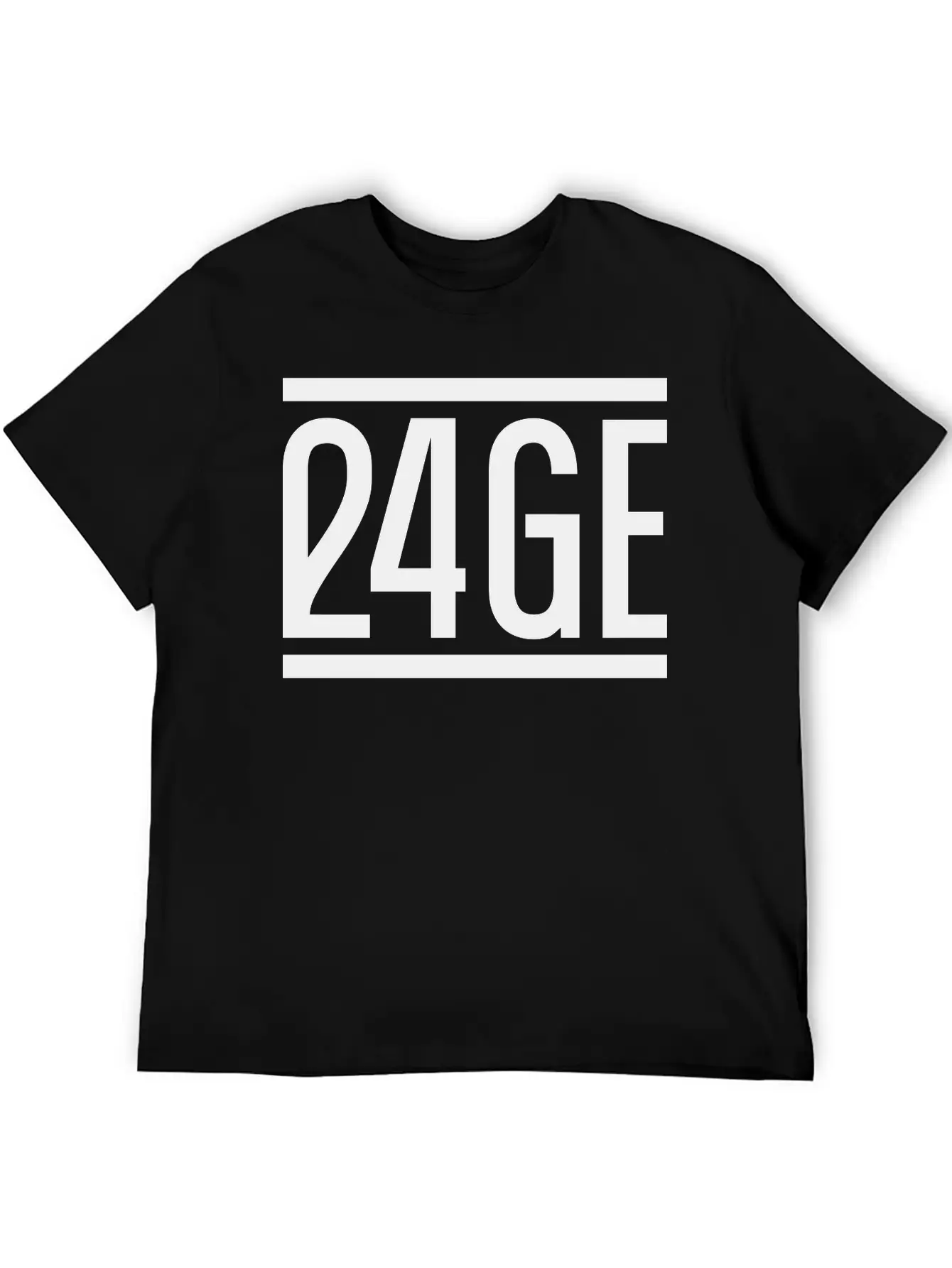 24_rage Unisex Casual T-Shirt ¨C Clean Design For Daily Comfort