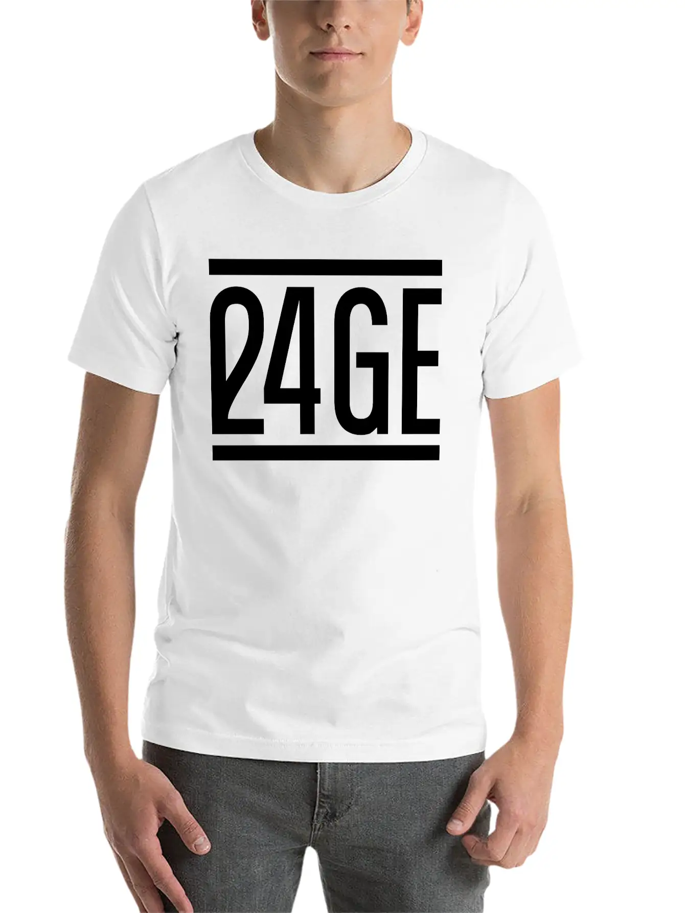 24_rage Unisex Casual T-Shirt ¨C Clean Design For Daily Comfort
