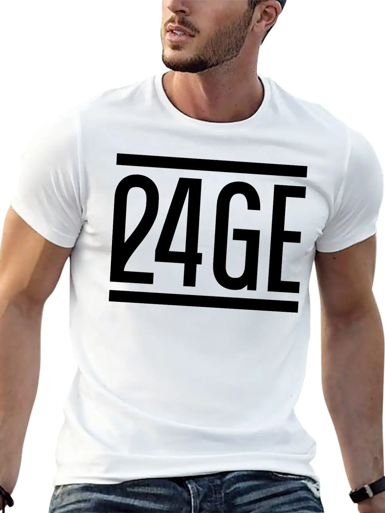 24_rage Unisex Casual T-Shirt ¨C Clean Design For Daily Comfort