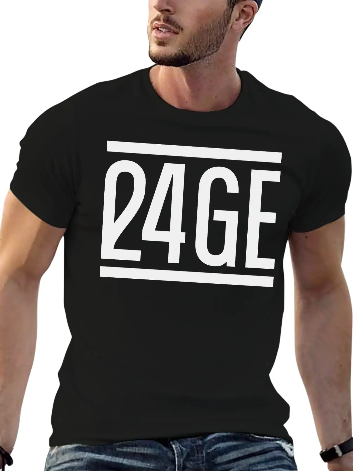 24_rage Unisex Casual T-Shirt ¨C Clean Design For Daily Comfort