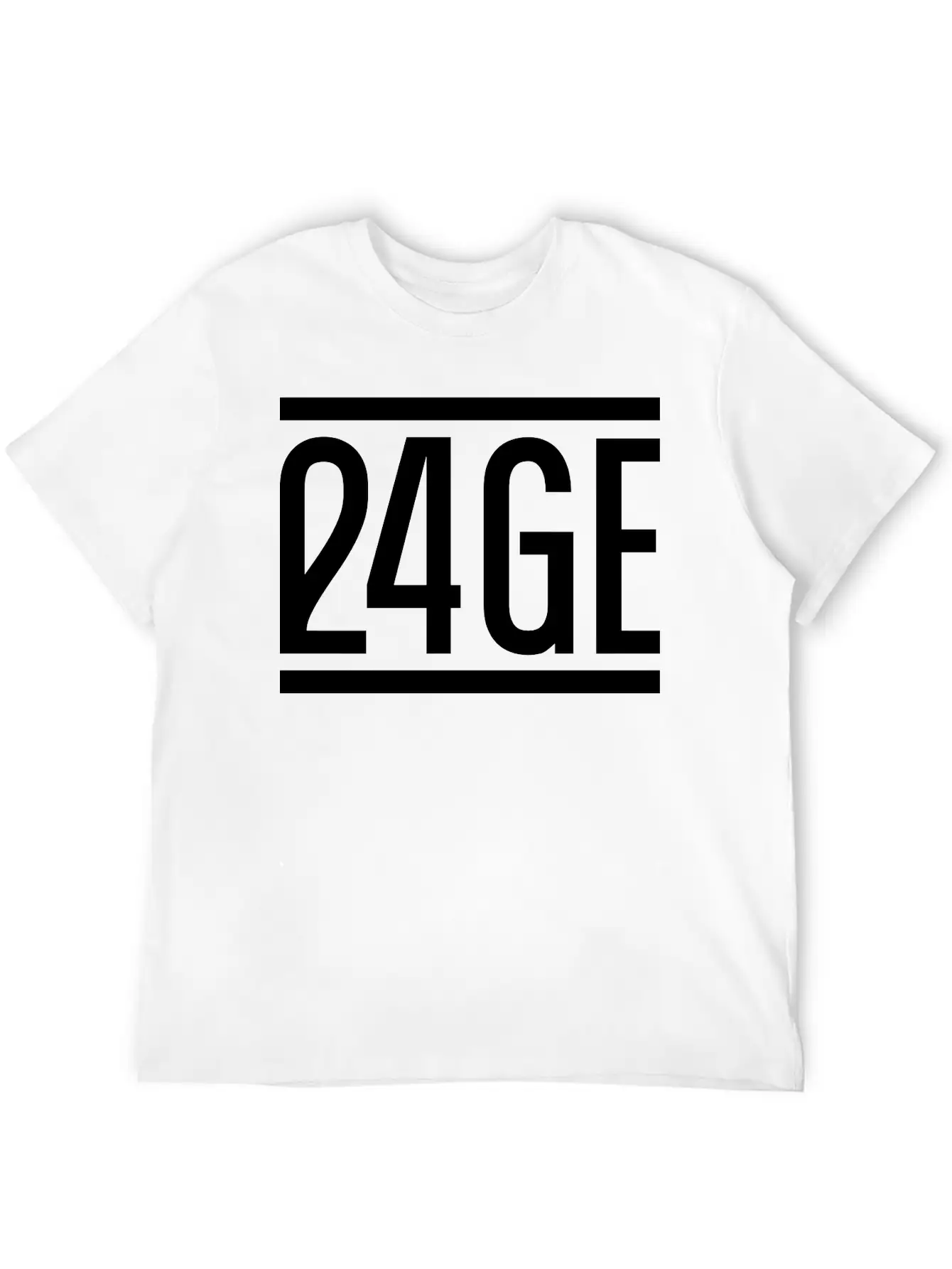 24_rage Unisex Casual T-Shirt ¨C Clean Design For Daily Comfort