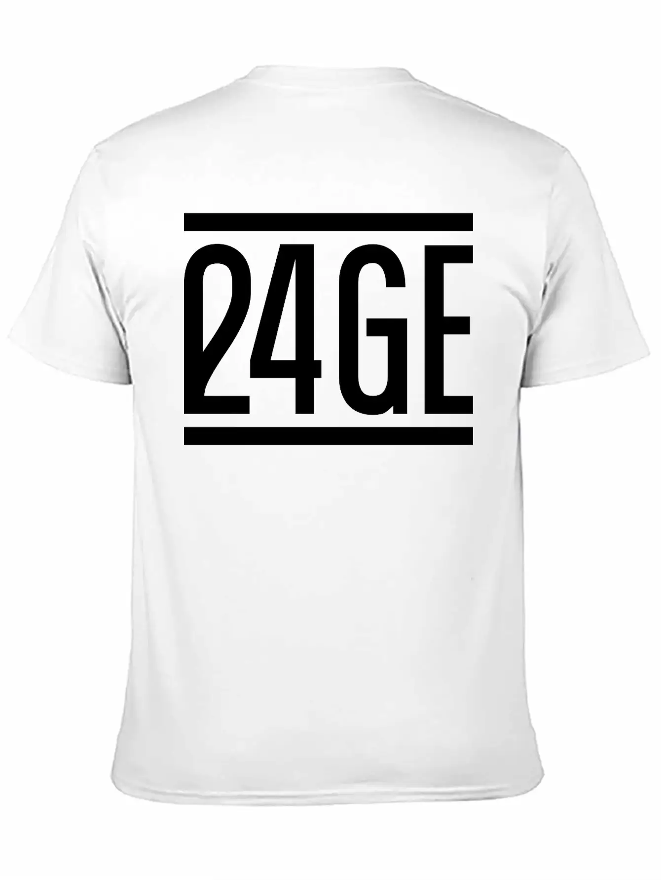 24_rage Unisex Casual T-Shirt ¨C Clean Design For Daily Comfort