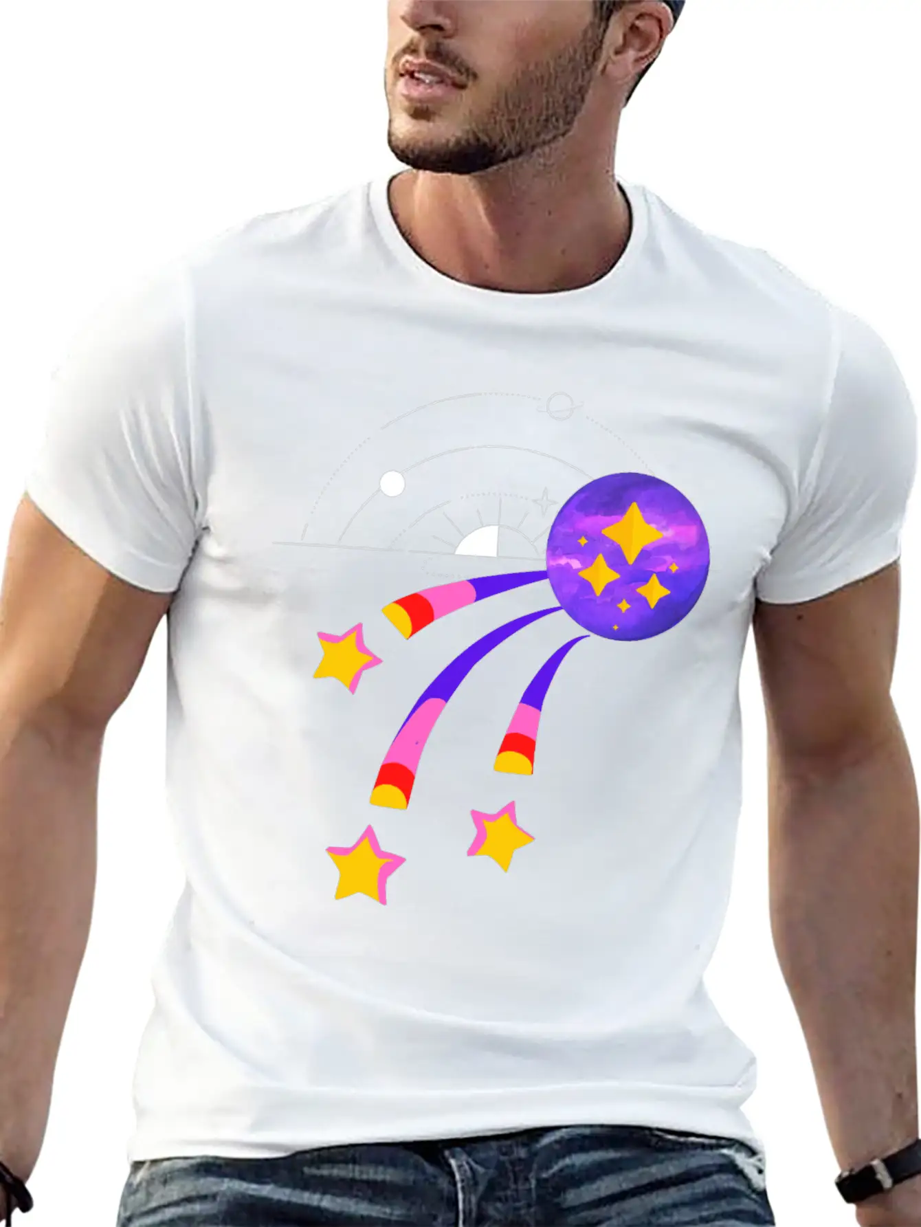 3 METEOR Basic Graphic T-Shirt ¨C Daily Comfort In Soft Cotton