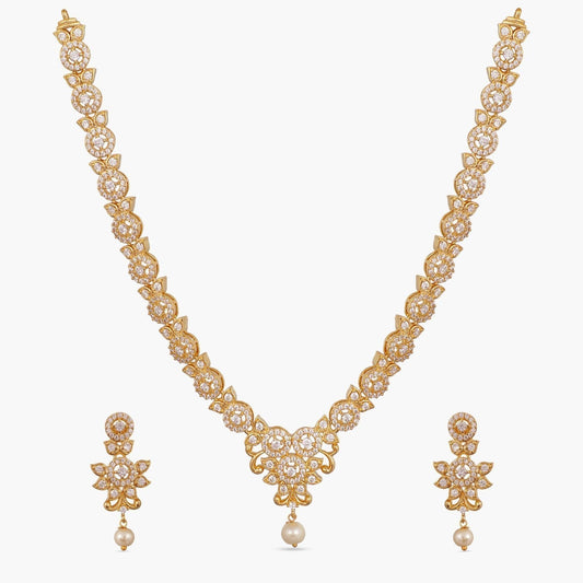 Taya Nakshatra CZ Necklace Set