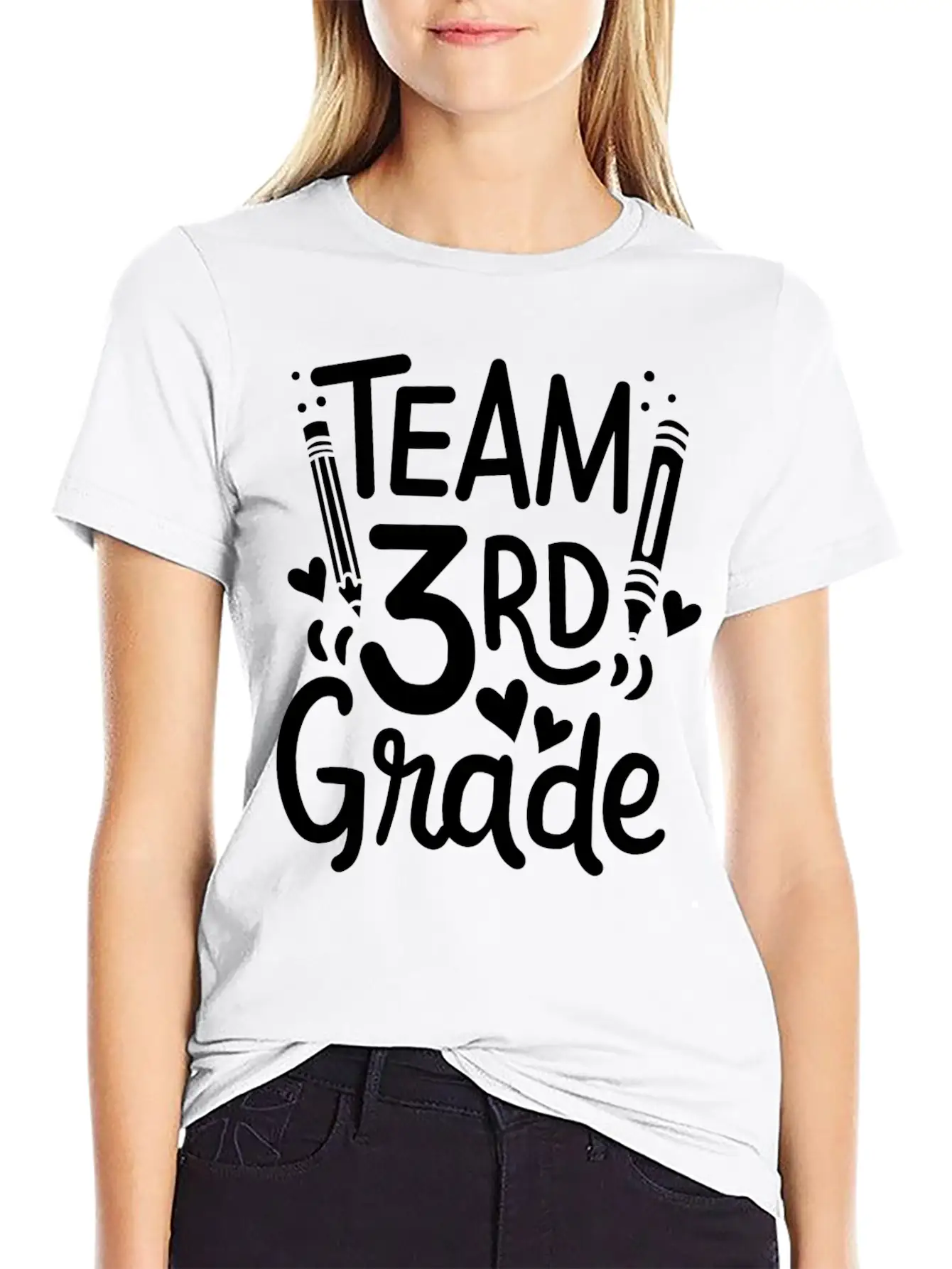 3rd Grade Teacher Basic Graphic T-Shirt ¨C Daily Comfort In Soft Cotton