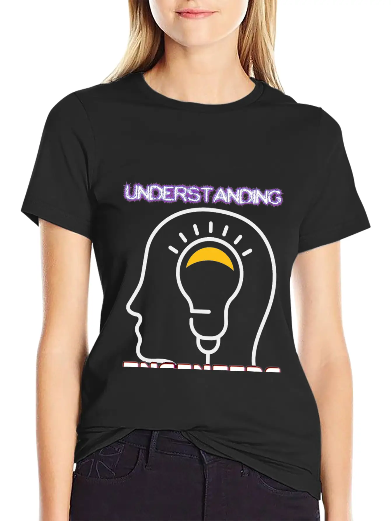 6048 Understanding Engineers 06Understanding Engin Unisex Casual T-Shirt ¨C Clean Design For Daily Comfort
