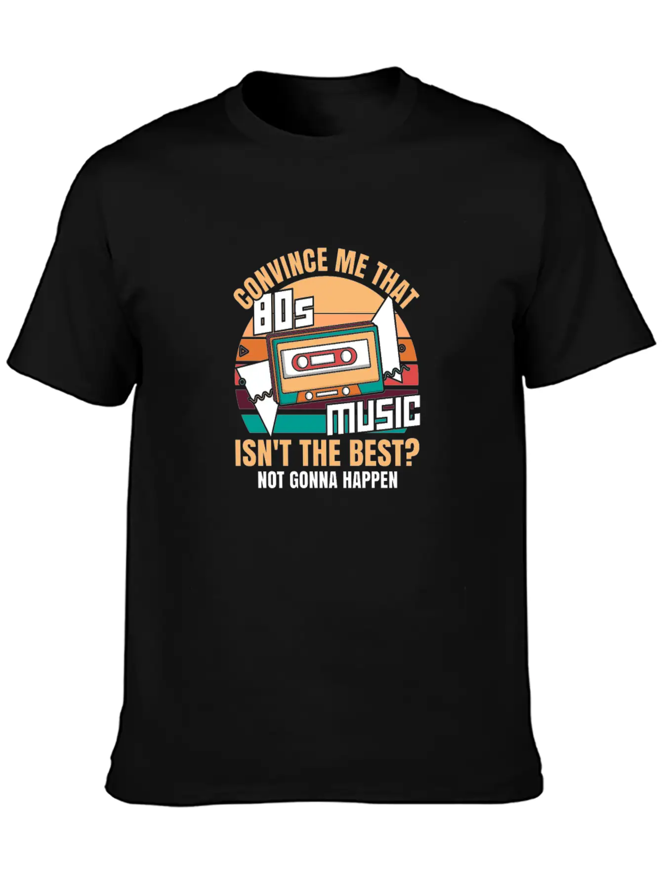 80s Music Essential Cotton Tee For Daily Outfits ¨C Unisex Style