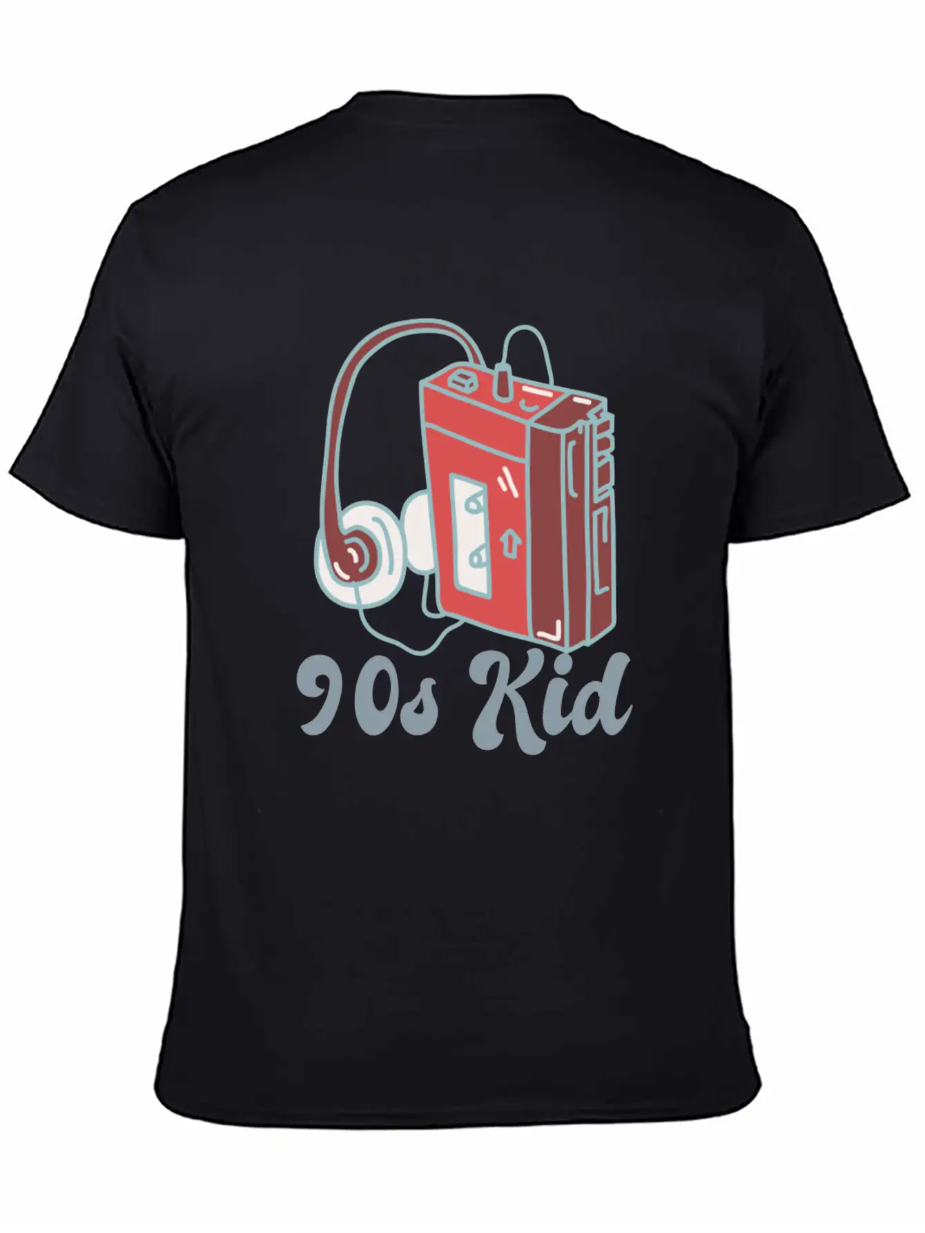 90s Kid Cassette Unisex Casual T-Shirt ¨C Clean Design For Daily Comfort