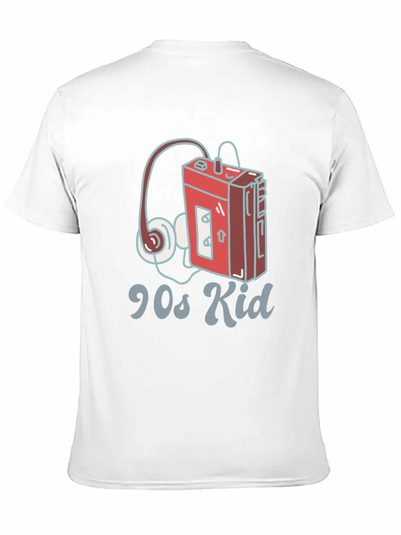90s Kid Cassette Unisex Casual T-Shirt ¨C Clean Design For Daily Comfort