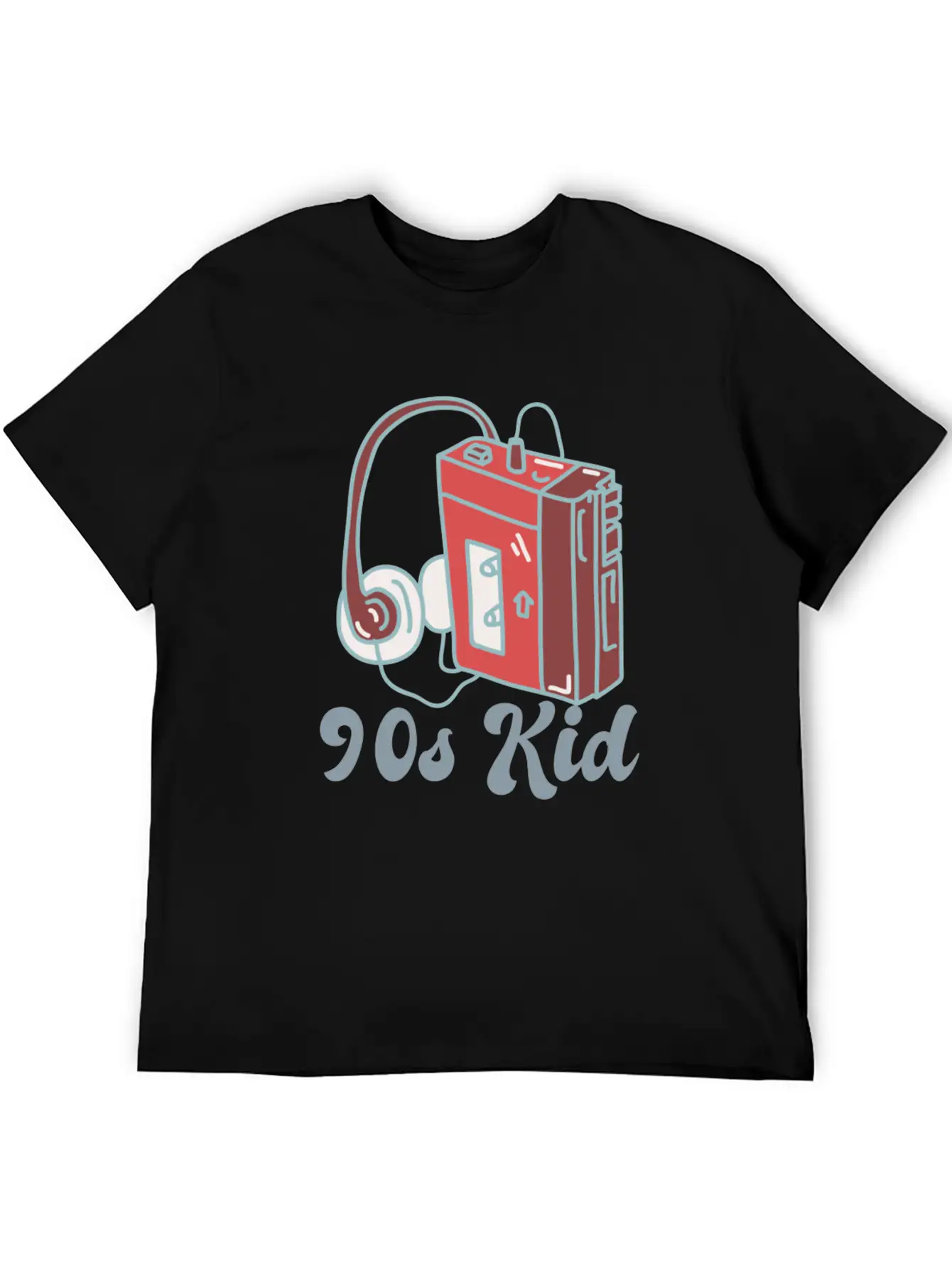 90s Kid Cassette Unisex Casual T-Shirt ¨C Clean Design For Daily Comfort