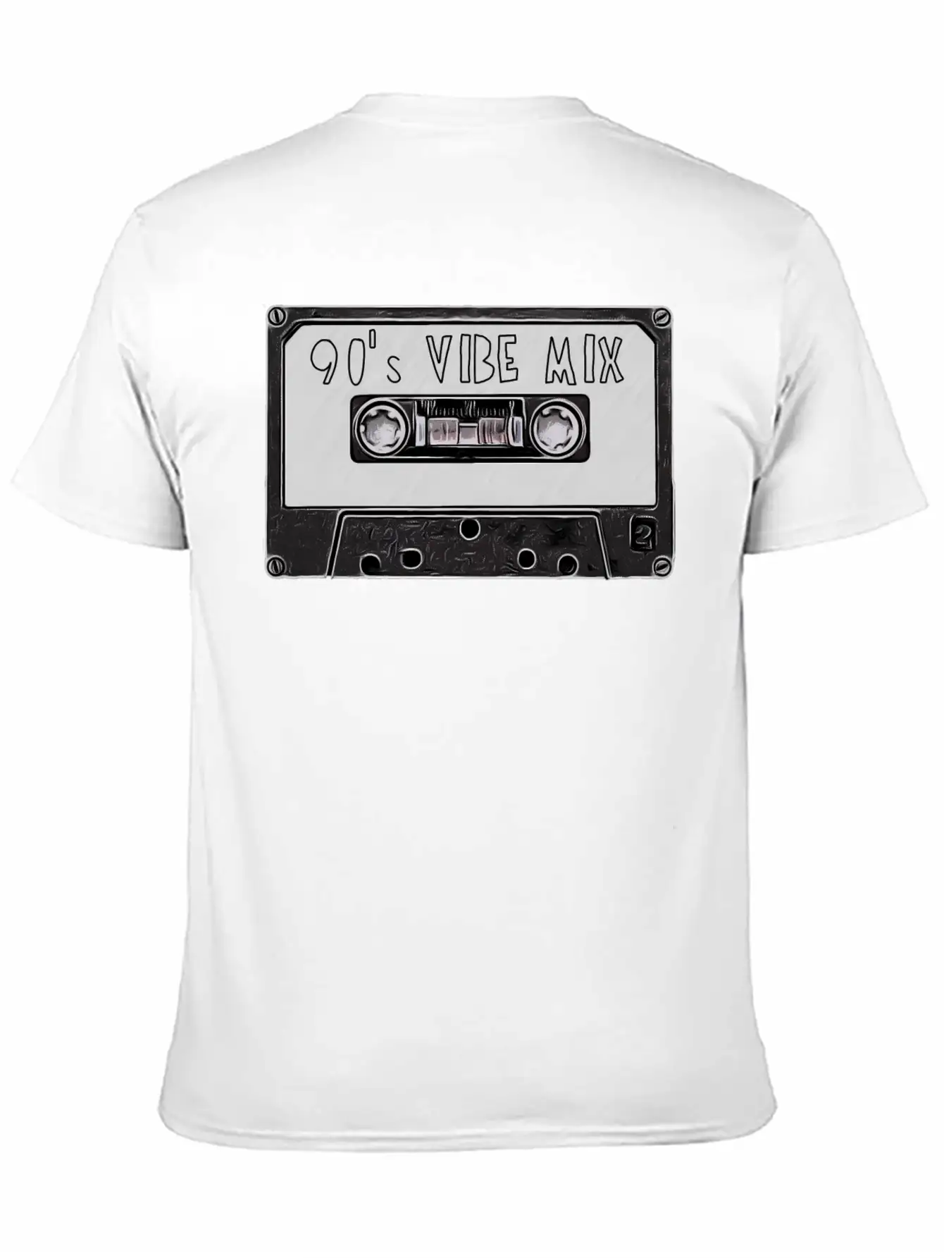 90's Mixtape Basic Graphic T-Shirt ¨C Daily Comfort In Soft Cotton