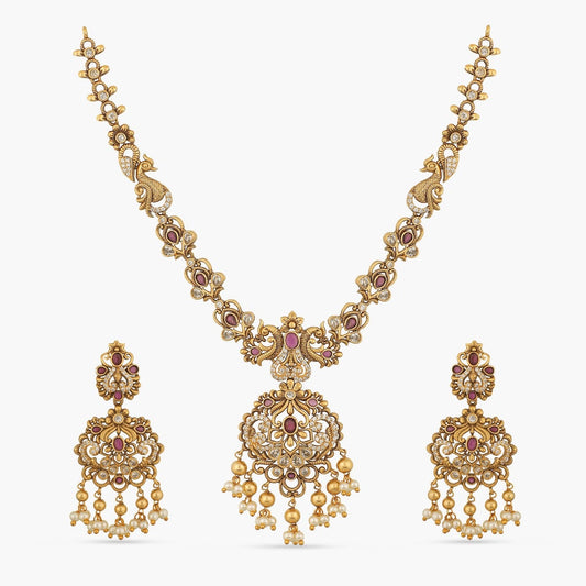 Keya Antique Necklace Set