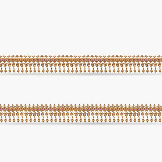 Ginal Antique Anklets