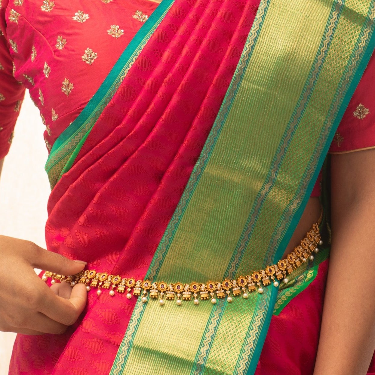 Meenal Antique Waist Chain