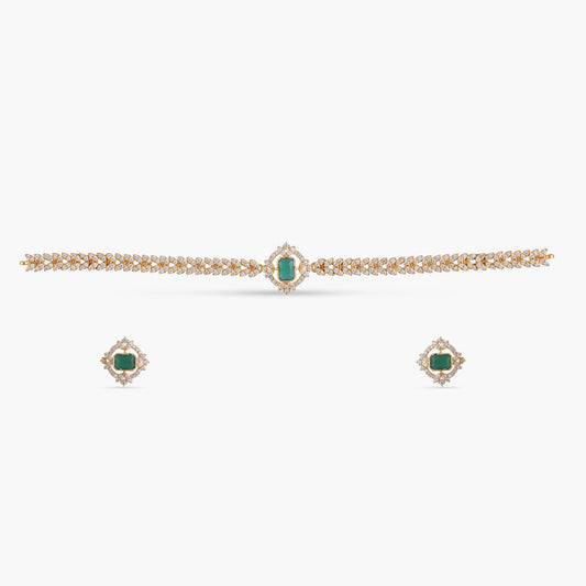 Shaz Nakshatra CZ Necklace Set