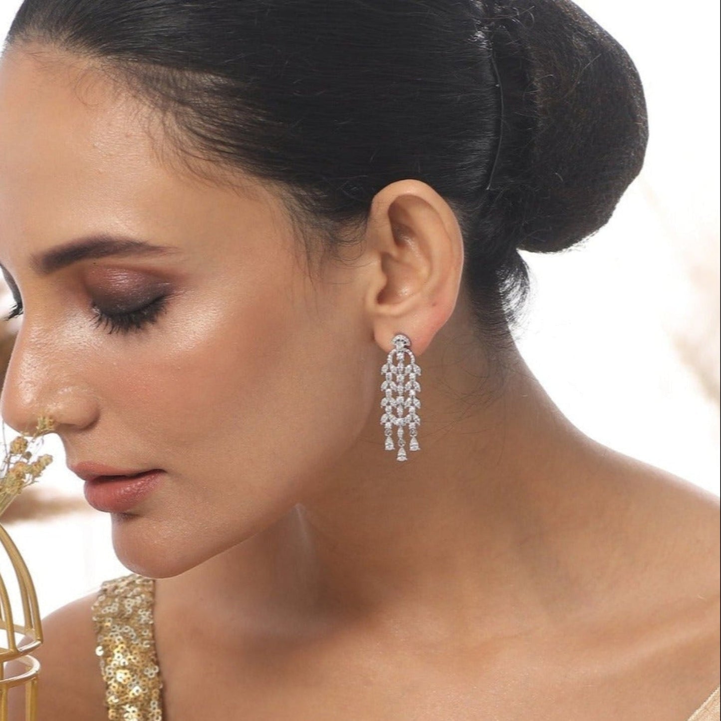 Eileen Chandelier CZ Earrings?