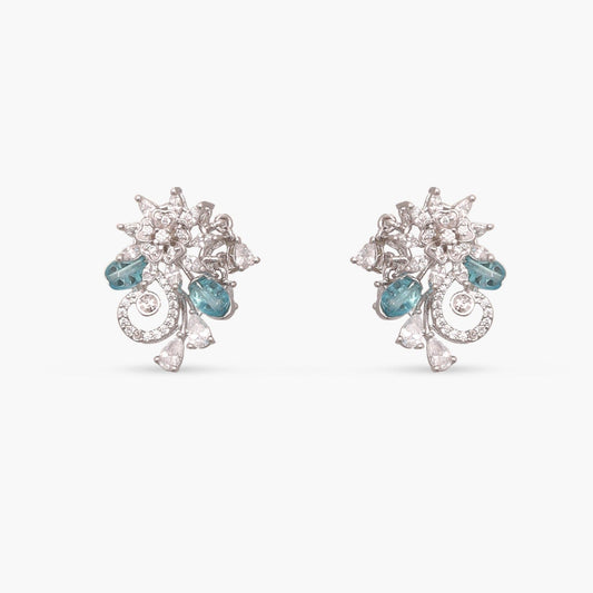 Bloom Minimal CZ Stud Earrings