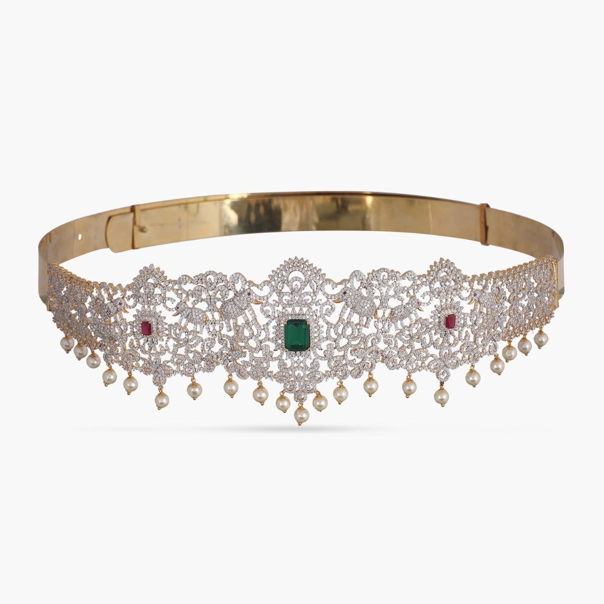 Menaha Nakshatra CZ Waist Band