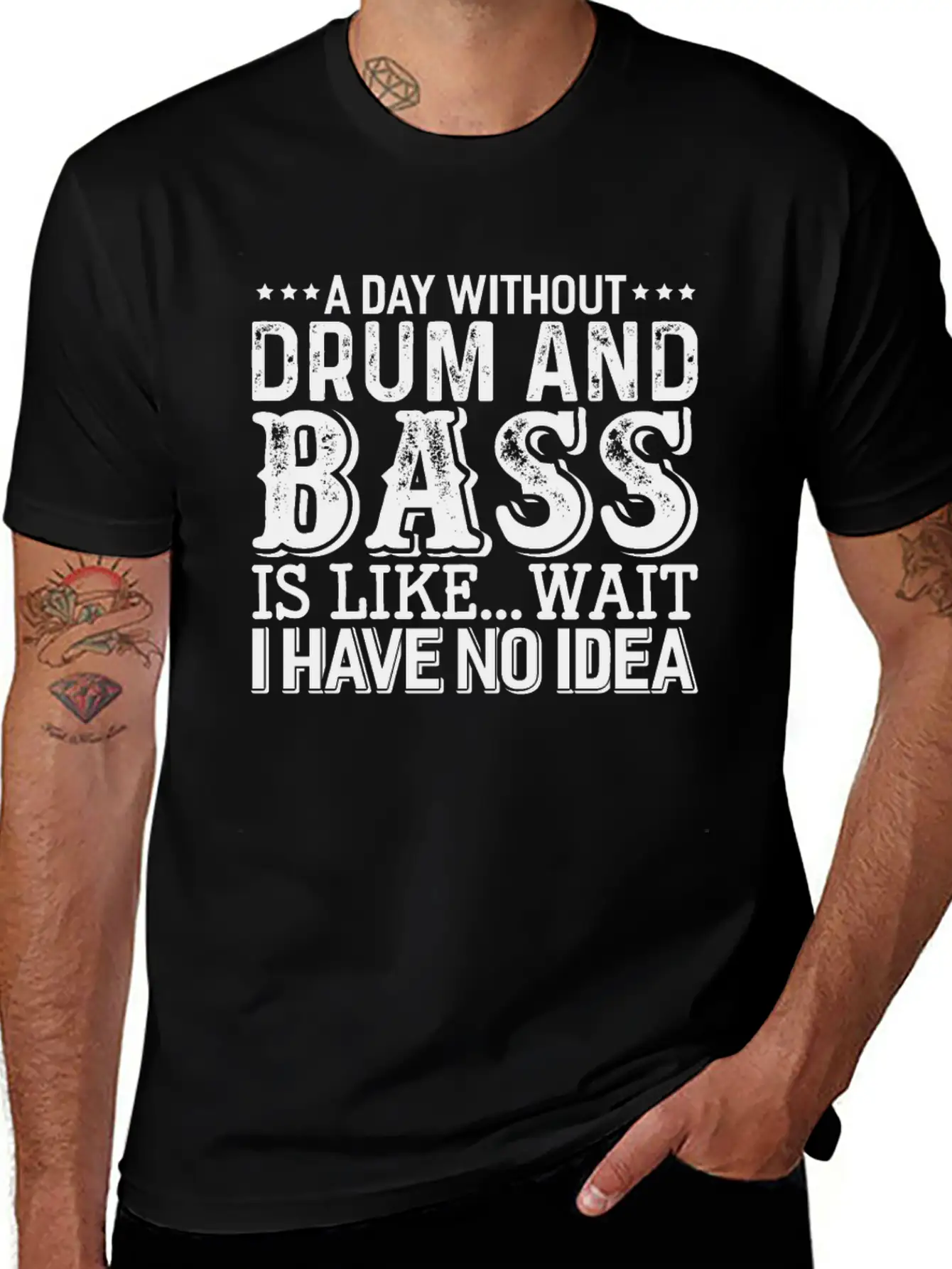 A Day Without Drum And Bass Soft Cotton Short Sleeve Tee ¨C Unisex Wardrobe Staple