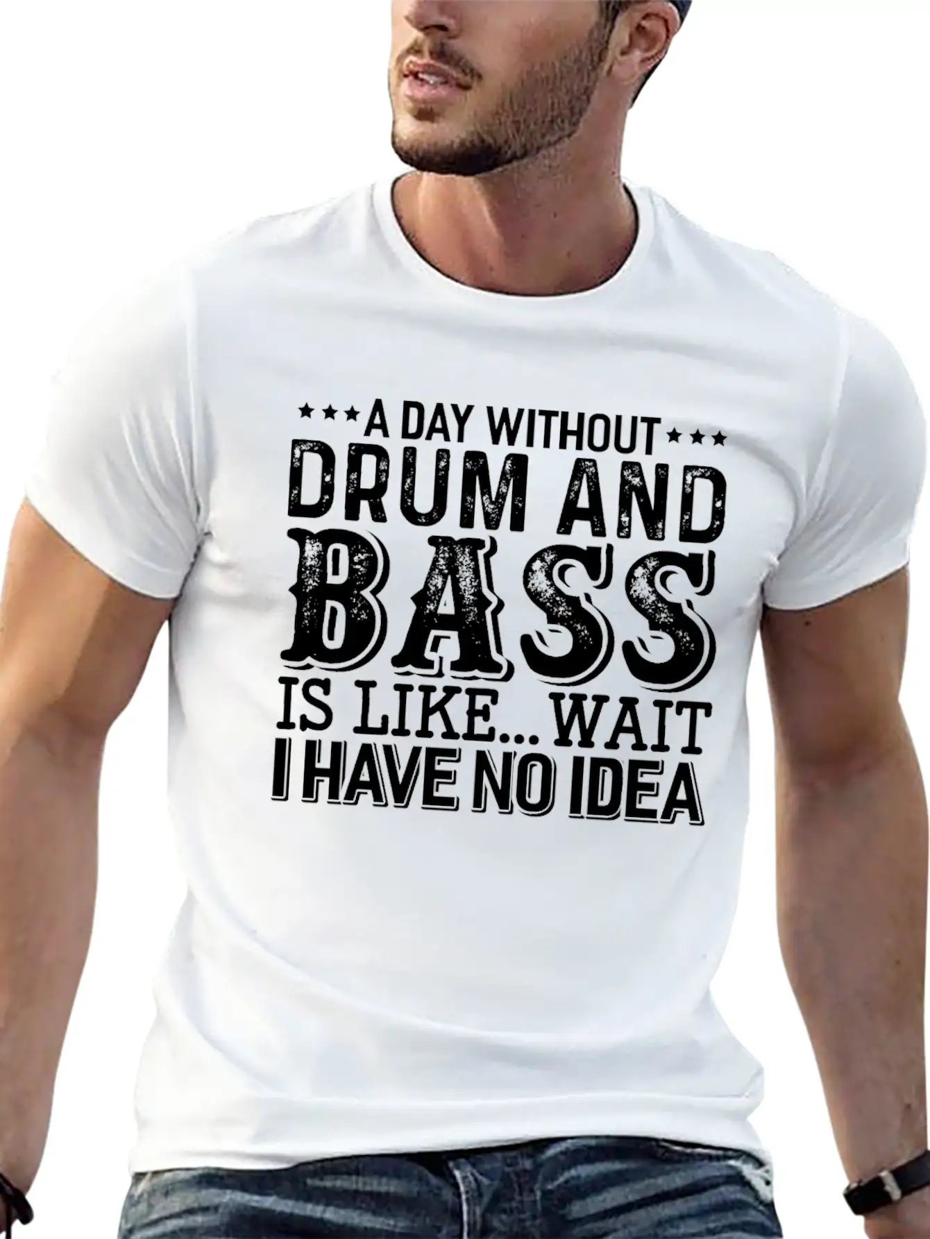A Day Without Drum And Bass Soft Cotton Short Sleeve Tee ¨C Unisex Wardrobe Staple