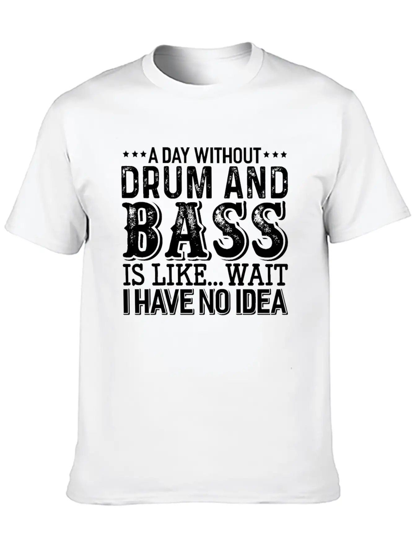 A Day Without Drum And Bass Soft Cotton Short Sleeve Tee ¨C Unisex Wardrobe Staple