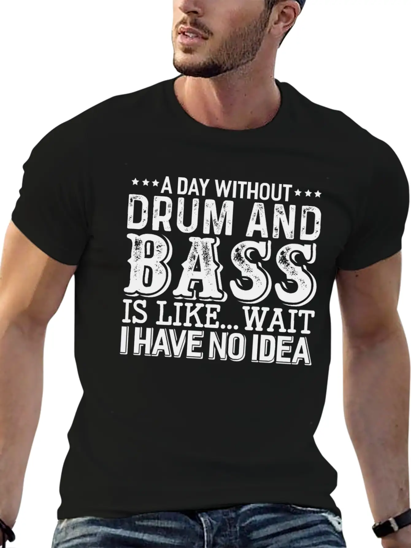 A Day Without Drum And Bass Soft Cotton Short Sleeve Tee ¨C Unisex Wardrobe Staple