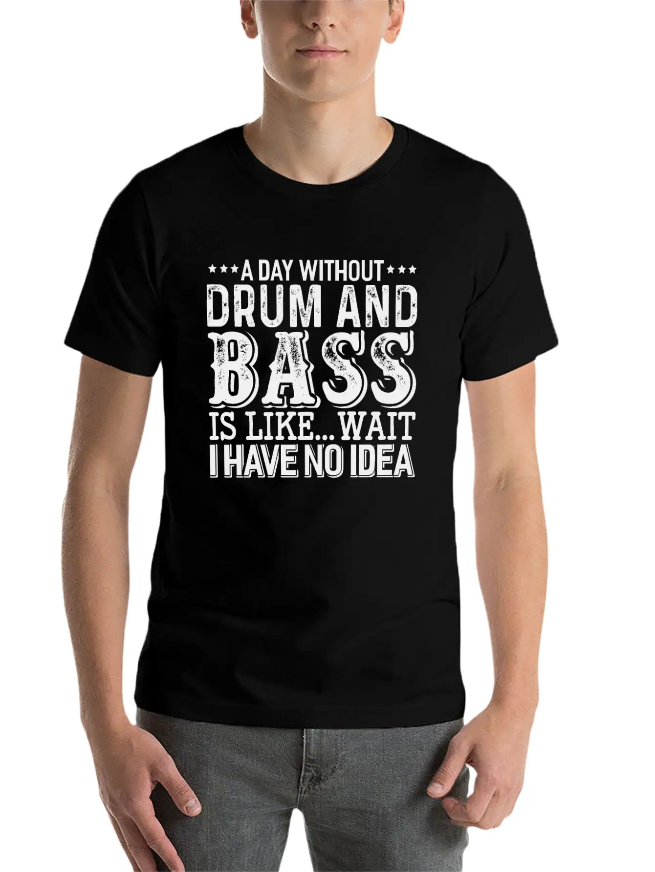 A Day Without Drum And Bass Soft Cotton Short Sleeve Tee ¨C Unisex Wardrobe Staple