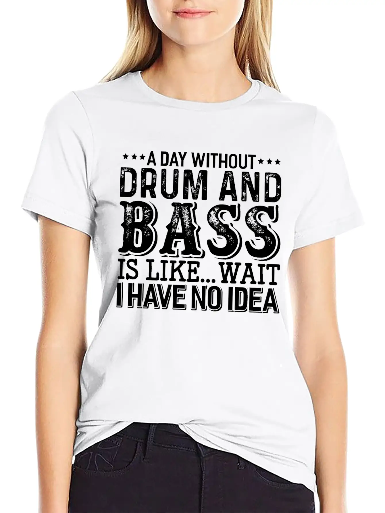 A Day Without Drum And Bass Soft Cotton Short Sleeve Tee ¨C Unisex Wardrobe Staple