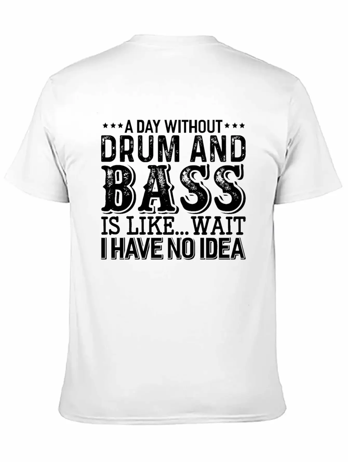A Day Without Drum And Bass Soft Cotton Short Sleeve Tee ¨C Unisex Wardrobe Staple