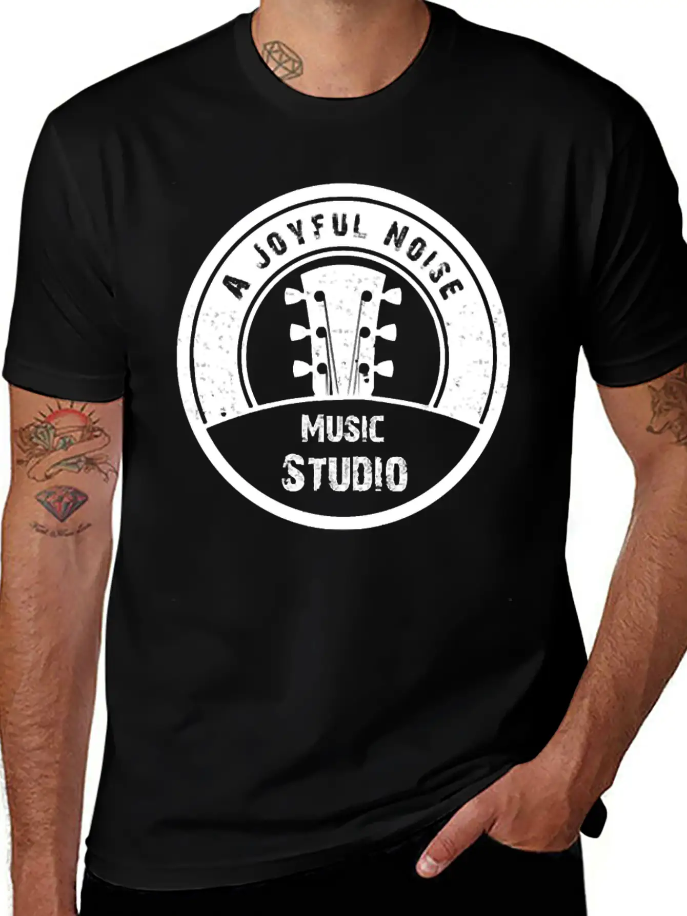 A Joyful Noise Music Studio Soft Cotton Short Sleeve Tee ¨C Unisex Wardrobe Staple