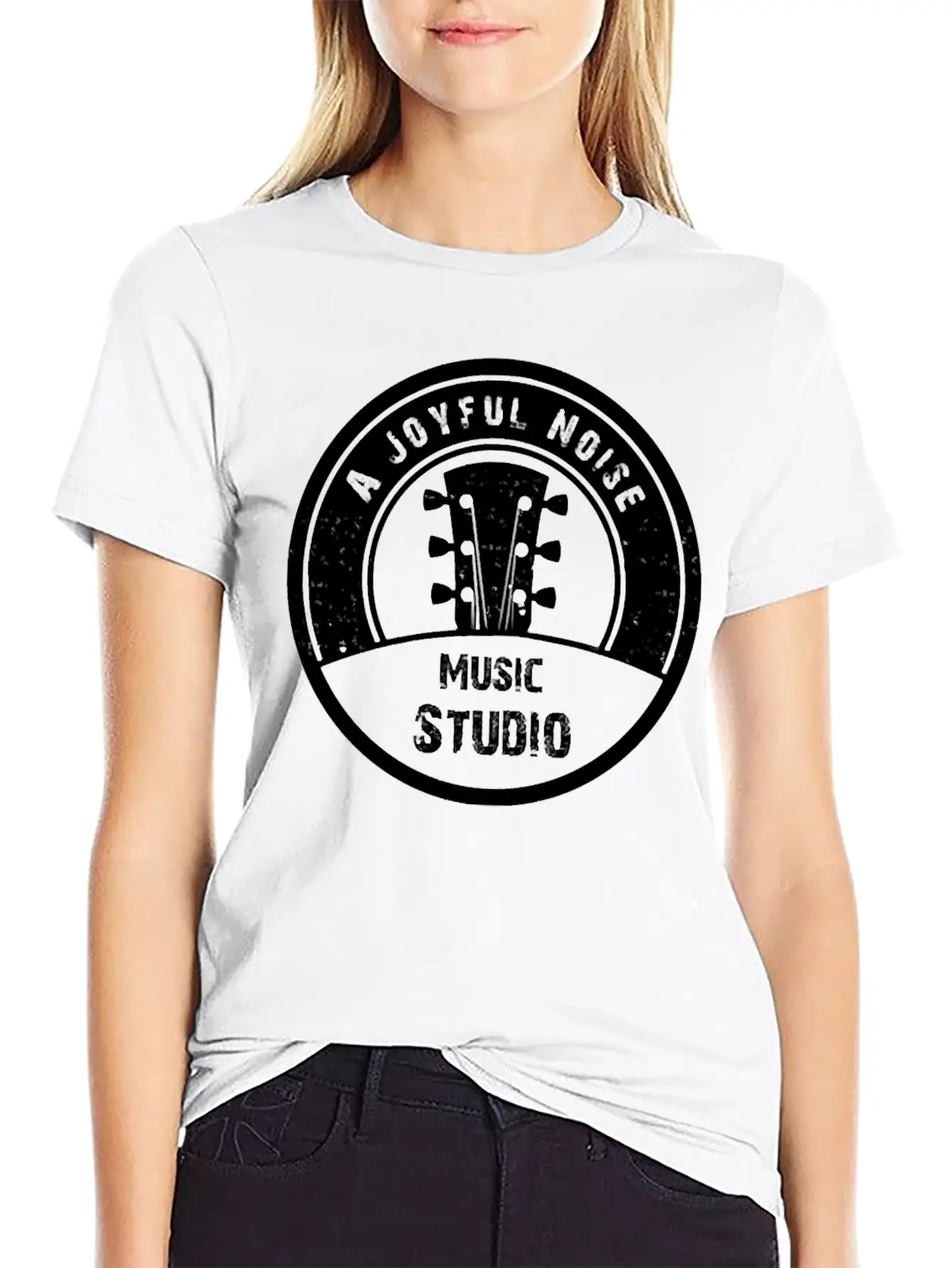 A Joyful Noise Music Studio Soft Cotton Short Sleeve Tee ¨C Unisex Wardrobe Staple