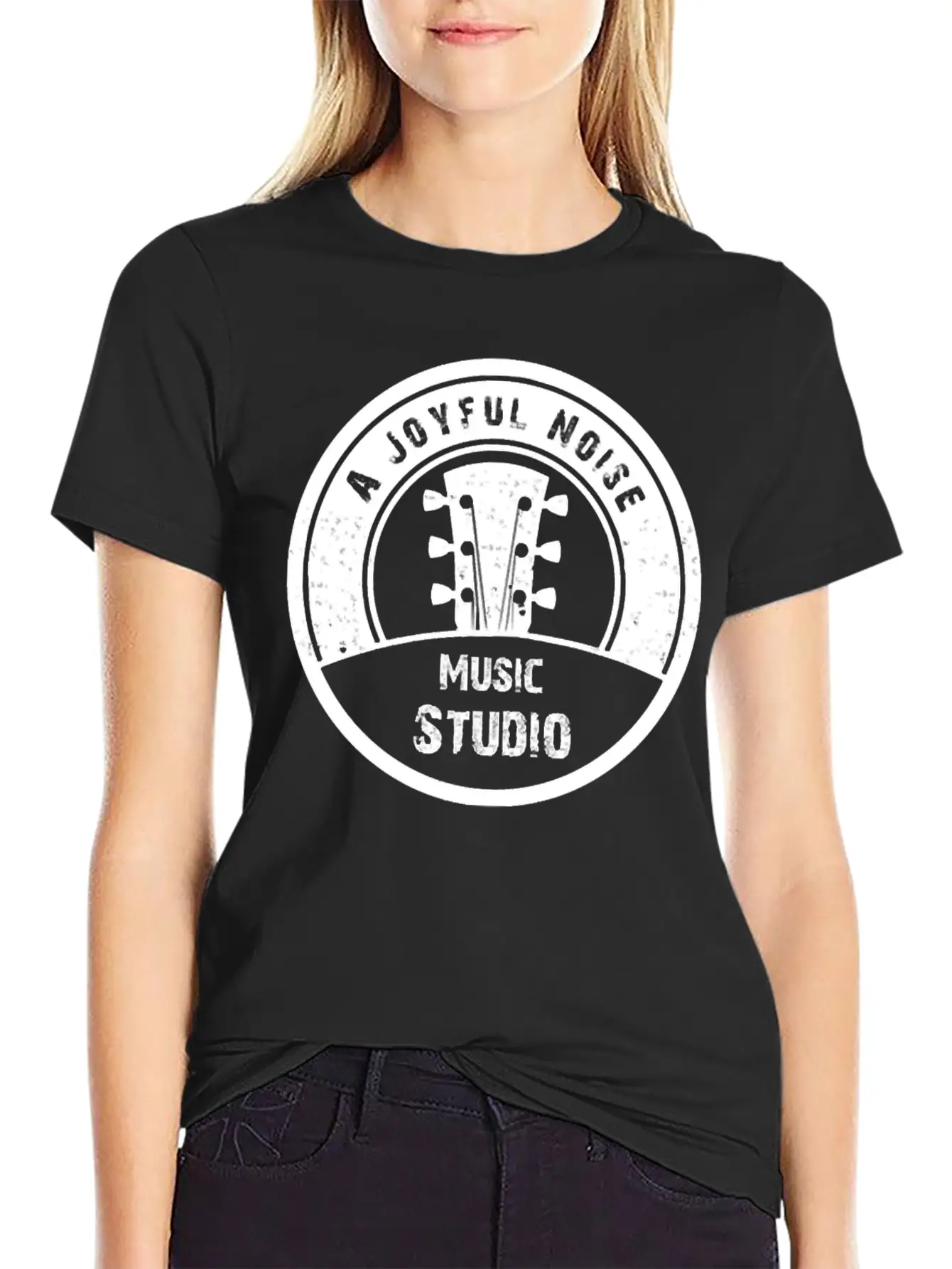 A Joyful Noise Music Studio Soft Cotton Short Sleeve Tee ¨C Unisex Wardrobe Staple