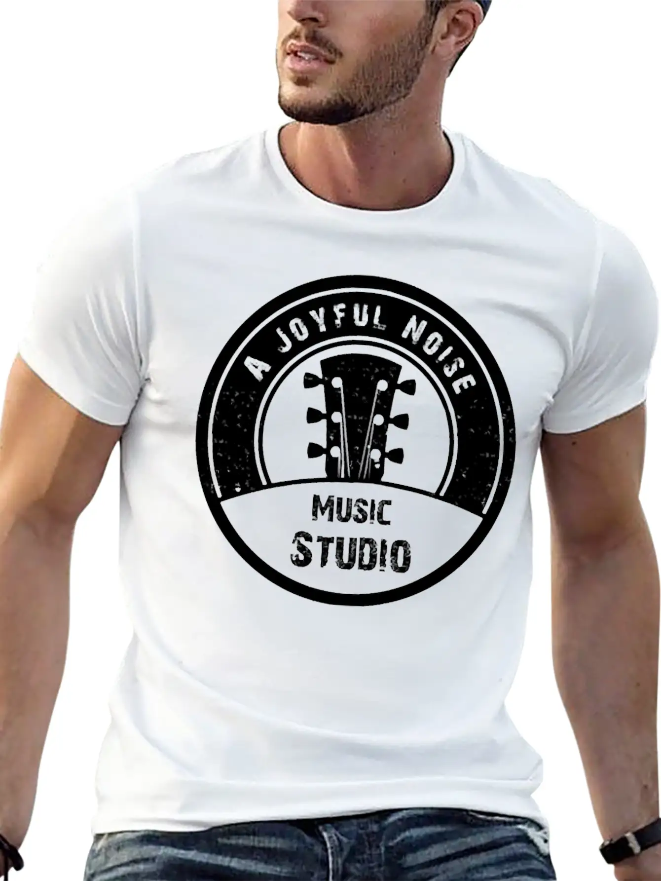 A Joyful Noise Music Studio Soft Cotton Short Sleeve Tee ¨C Unisex Wardrobe Staple