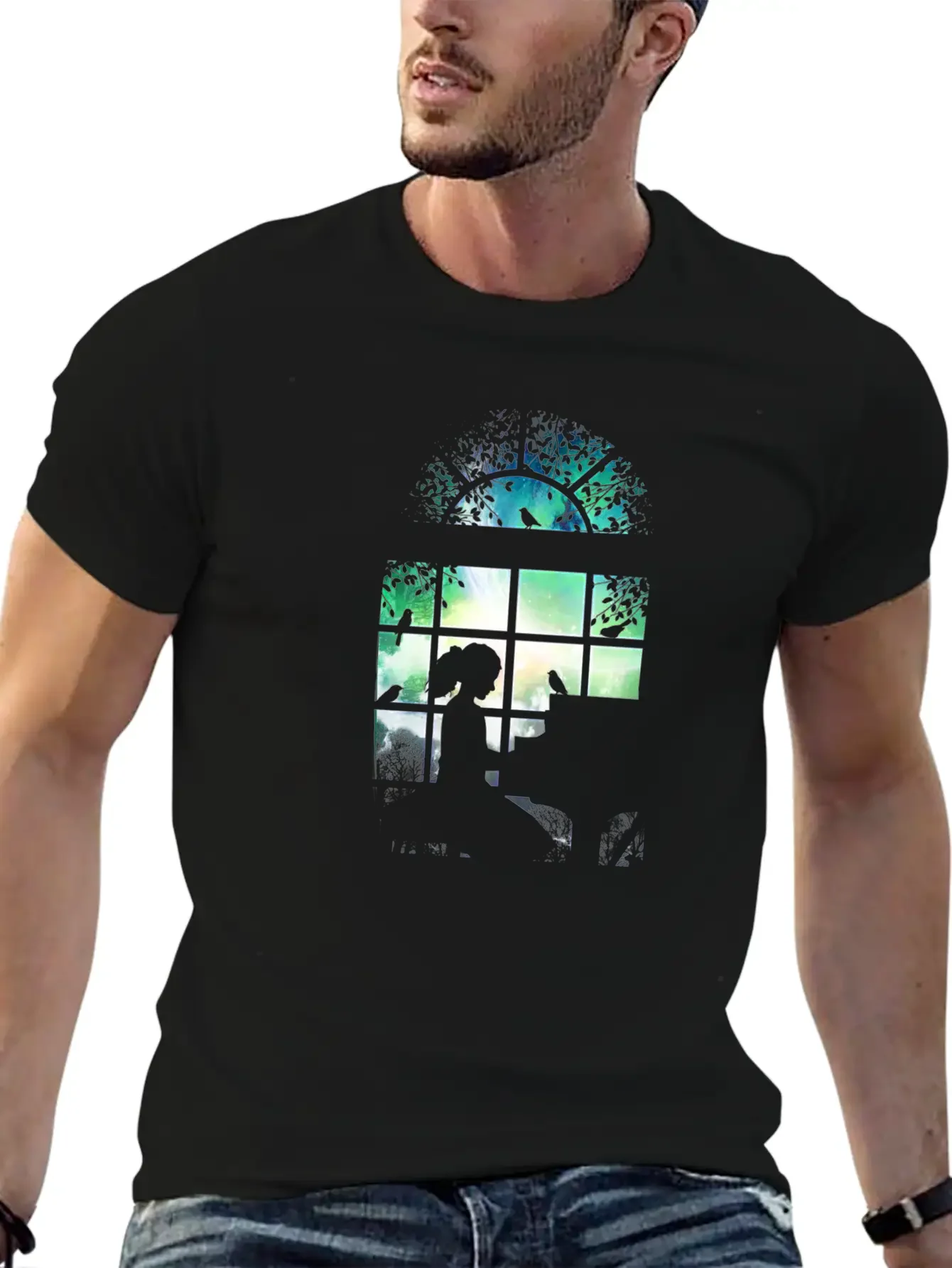 A Musical Night By Young Soft Cotton Short Sleeve Tee ¨C Unisex Wardrobe Staple