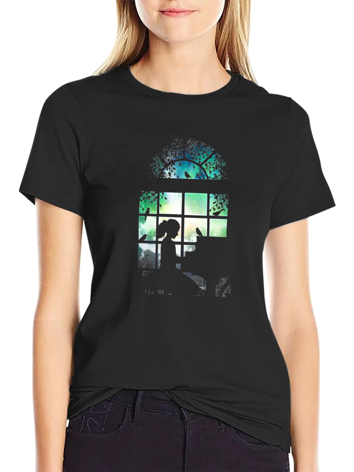 A Musical Night By Young Soft Cotton Short Sleeve Tee ¨C Unisex Wardrobe Staple
