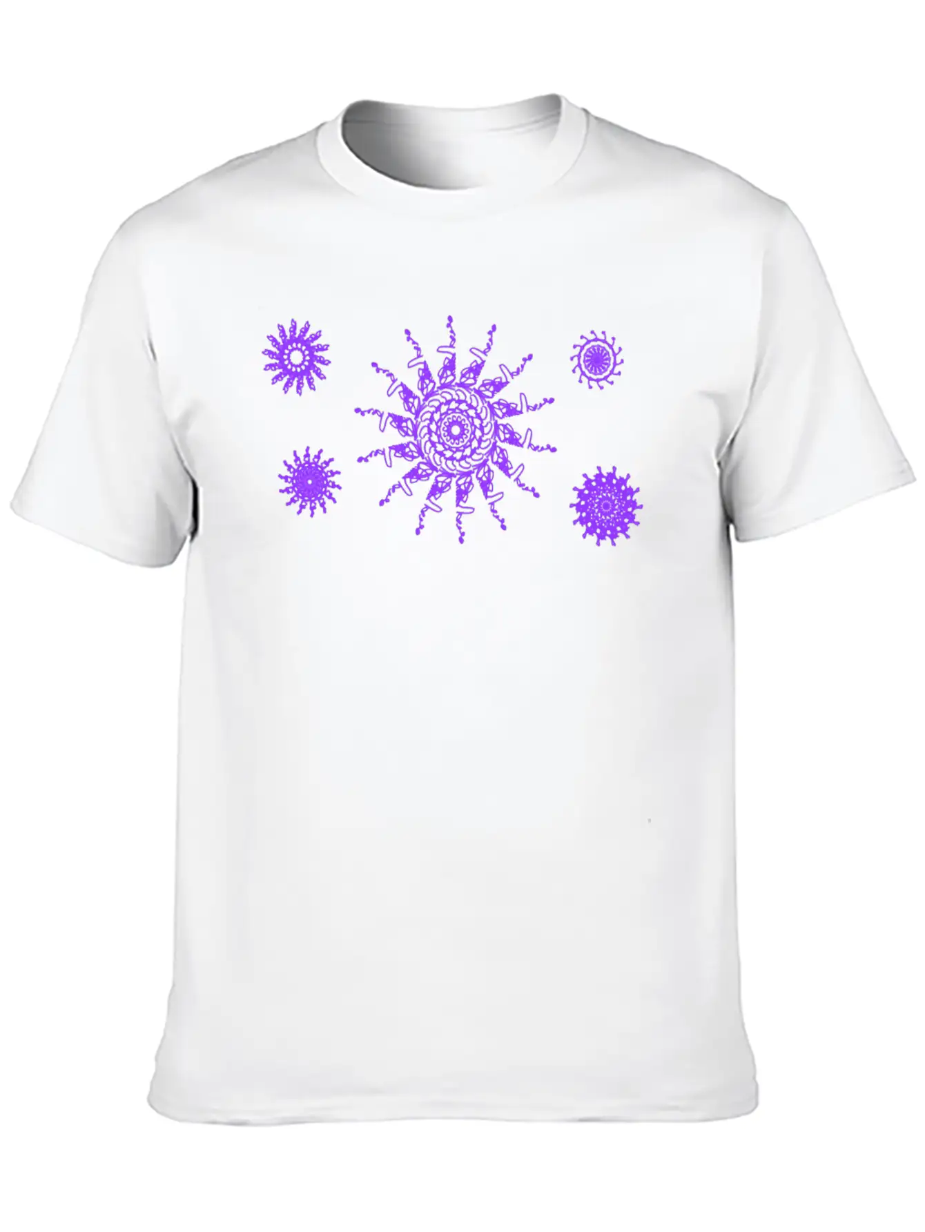 Abstract Basic Graphic T-Shirt ¨C Daily Comfort In Soft Cotton