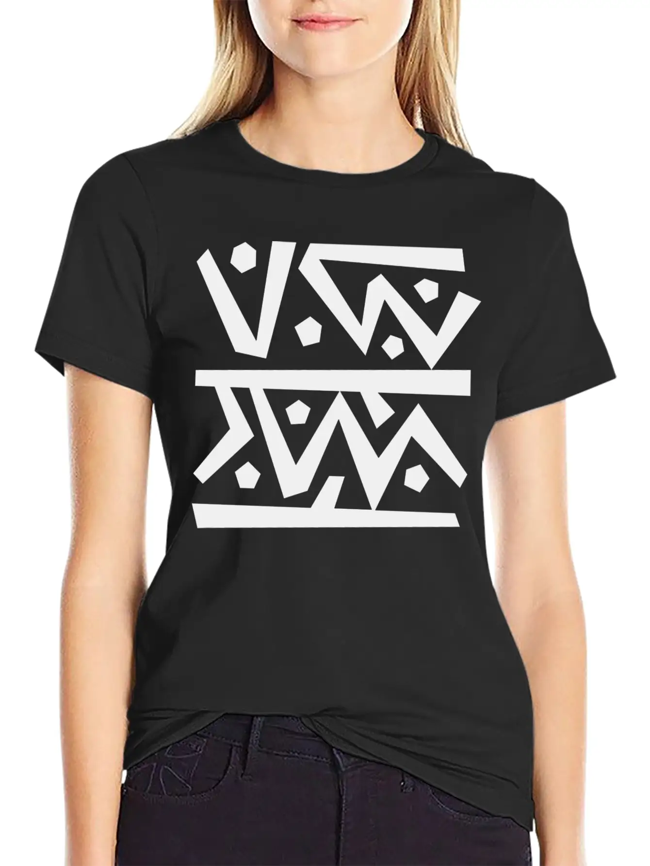 Abstract Design Basic Graphic T-Shirt ¨C Daily Comfort In Soft Cotton