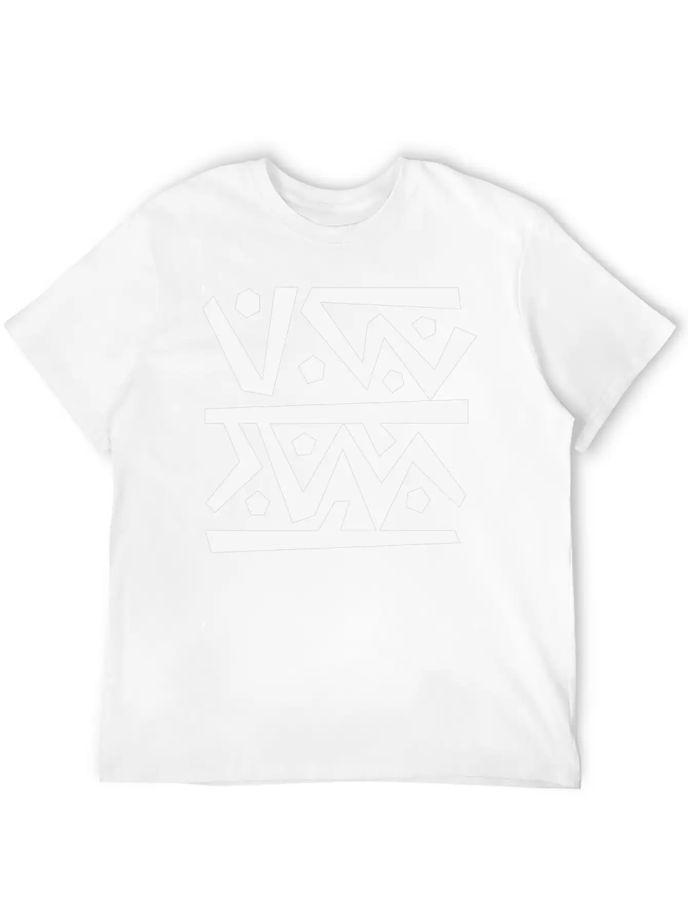 Abstract Design Basic Graphic T-Shirt ¨C Daily Comfort In Soft Cotton