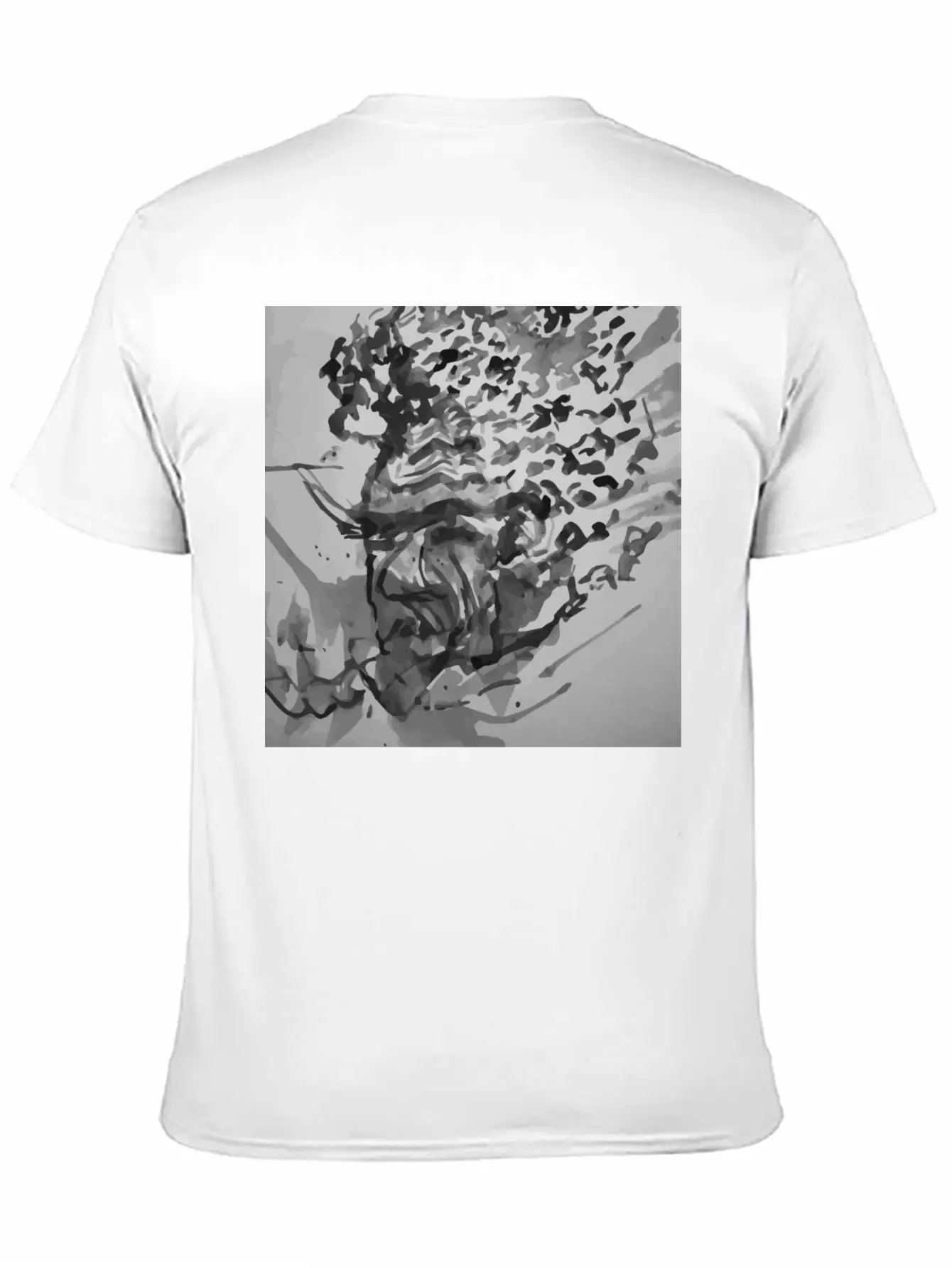 Abstract Essential Cotton Tee For Daily Outfits ¨C Unisex Style