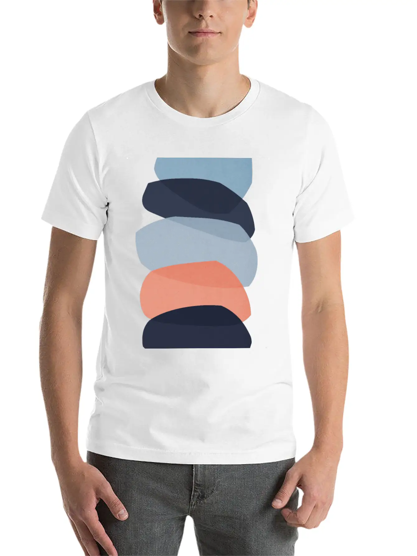 Abstract Shapes 17 Essential Cotton Tee For Daily Outfits ¨C Unisex Style