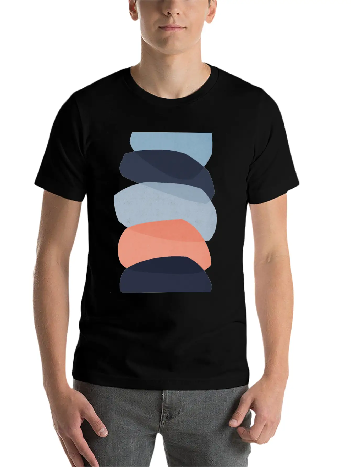 Abstract Shapes 17 Essential Cotton Tee For Daily Outfits ¨C Unisex Style