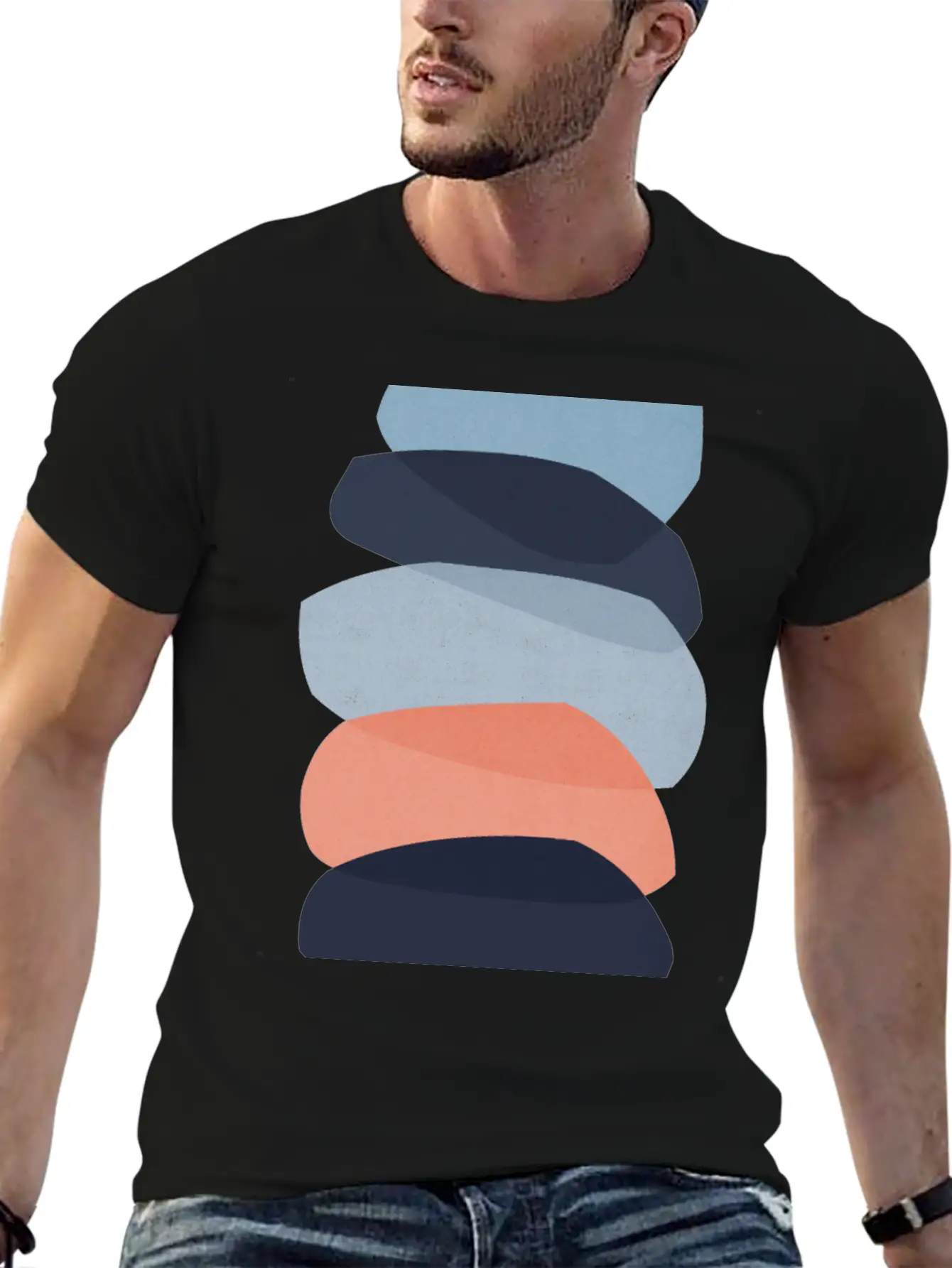 Abstract Shapes 17 Essential Cotton Tee For Daily Outfits ¨C Unisex Style