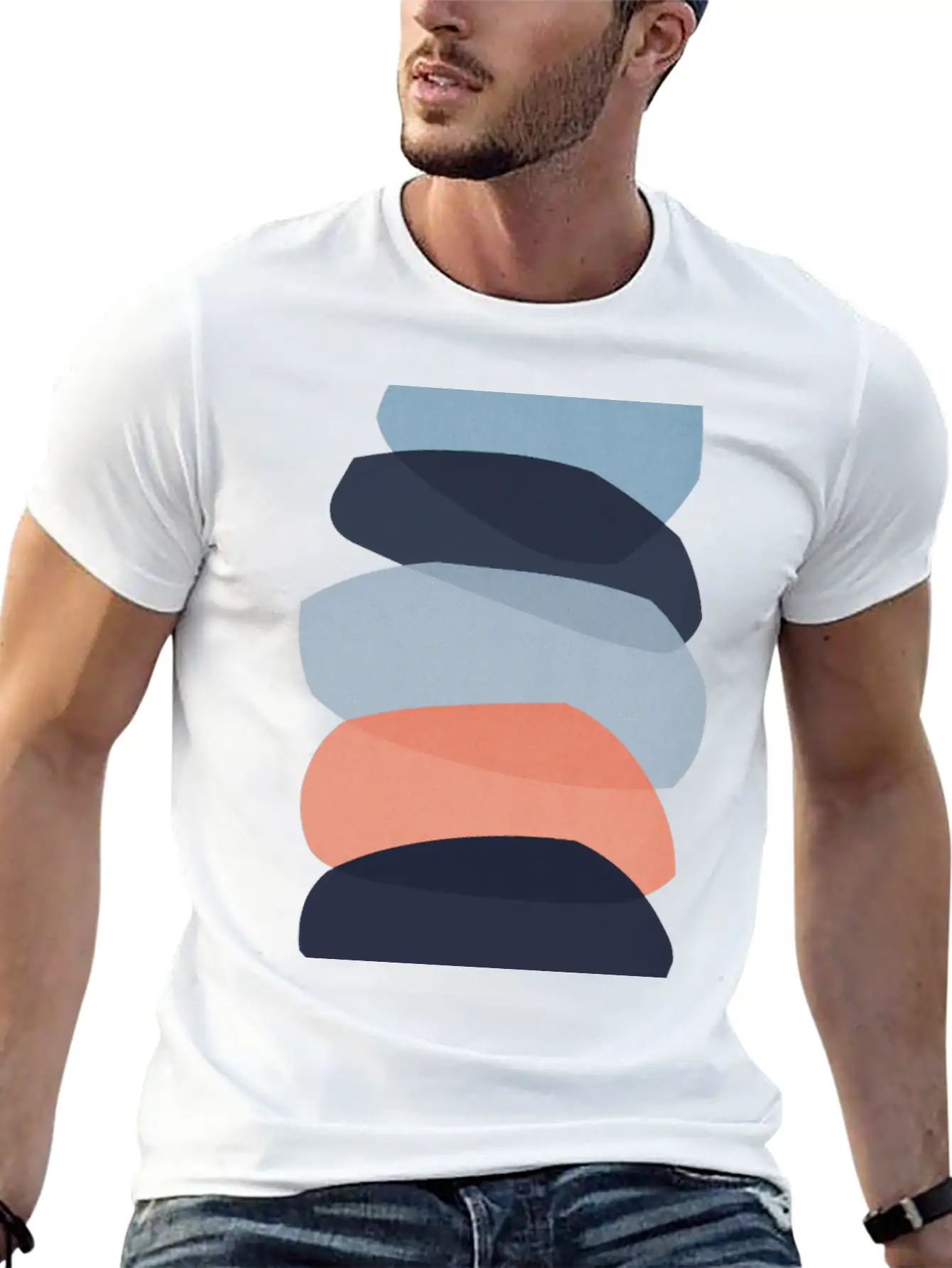 Abstract Shapes 17 Essential Cotton Tee For Daily Outfits ¨C Unisex Style