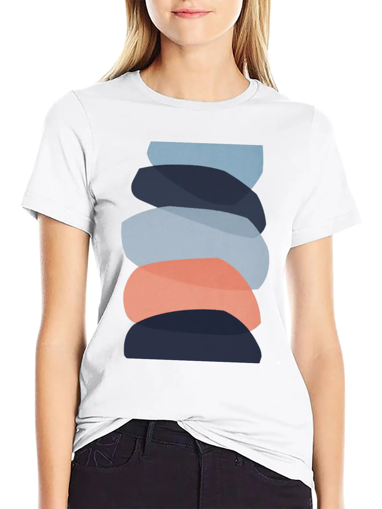 Abstract Shapes 17 Essential Cotton Tee For Daily Outfits ¨C Unisex Style