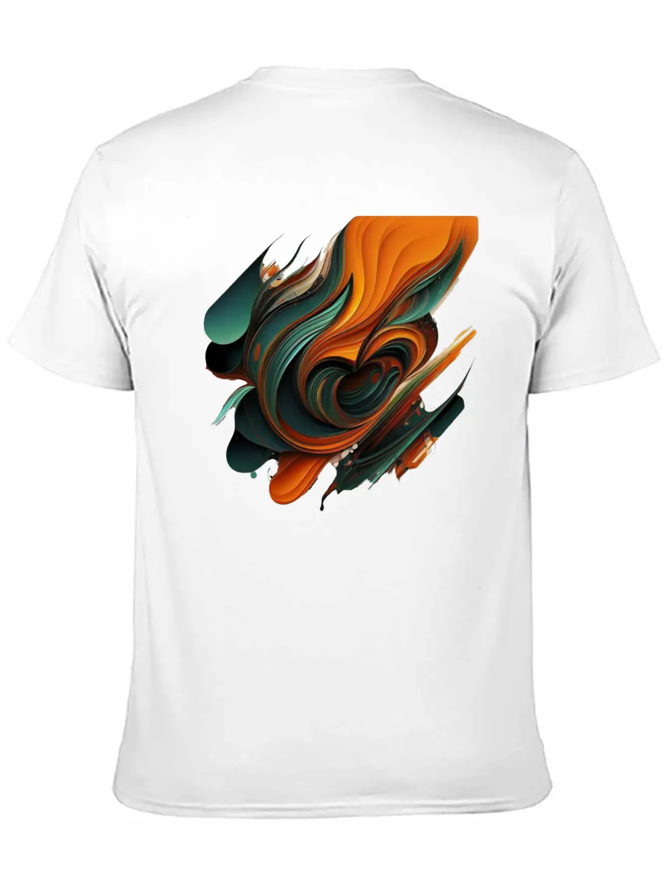 Abstract Shapes Brush 2 Unisex Casual T-Shirt ¨C Clean Design For Daily Comfort